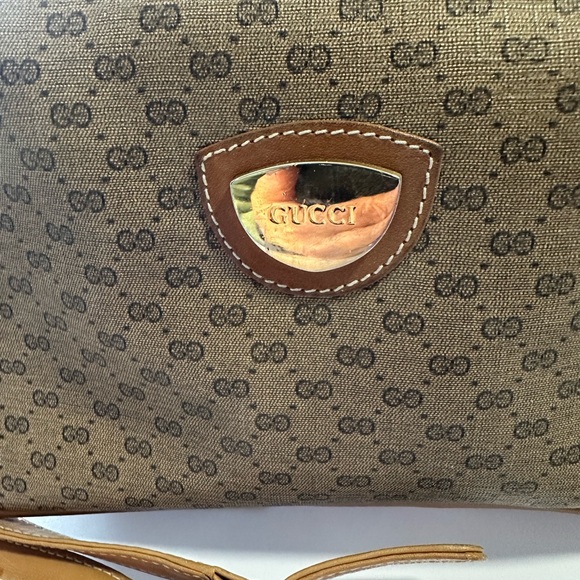 Gucci Brown and Tan Crossbody Bag - Picture 2 of 14